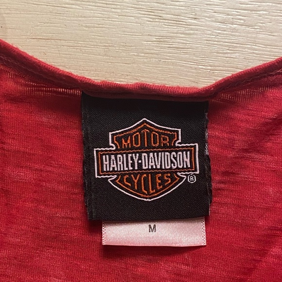 Harley-Davidson pink top size M - Picture 3 of 5